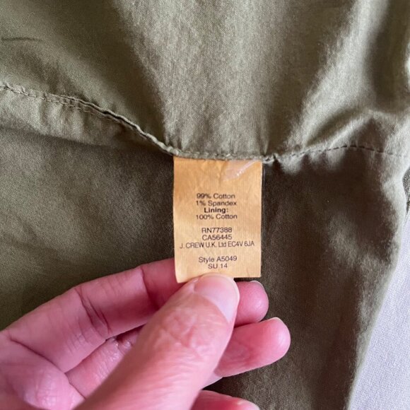 Madewell Safari Field Vest in Khaki Green | Size Small - Picture 10 of 10
